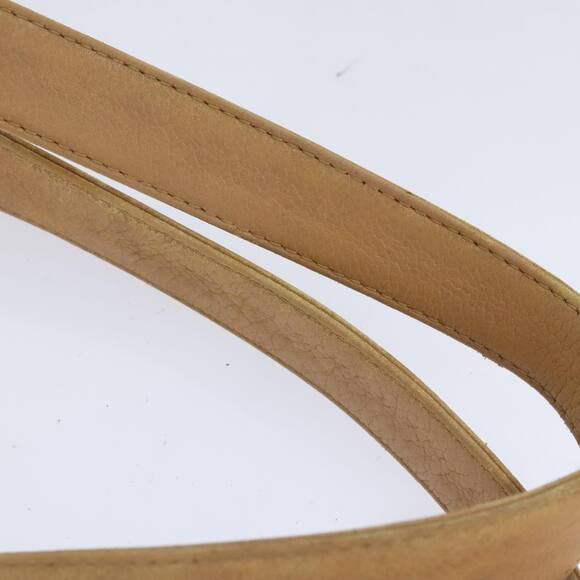 CHANEL Chain Shoulder Bag Caviar Skin Beige Gold CC - Picture 8 of 16